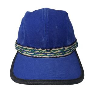 Kavu Blue Hat with Patterned Band